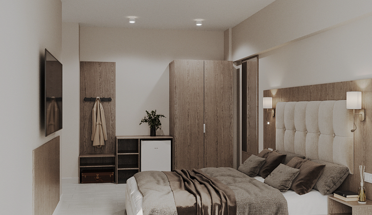 Семейный двухкомнатный номер