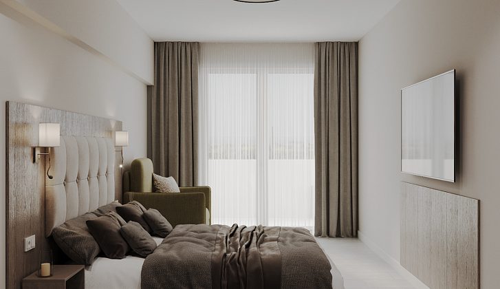 Семейный двухкомнатный номер